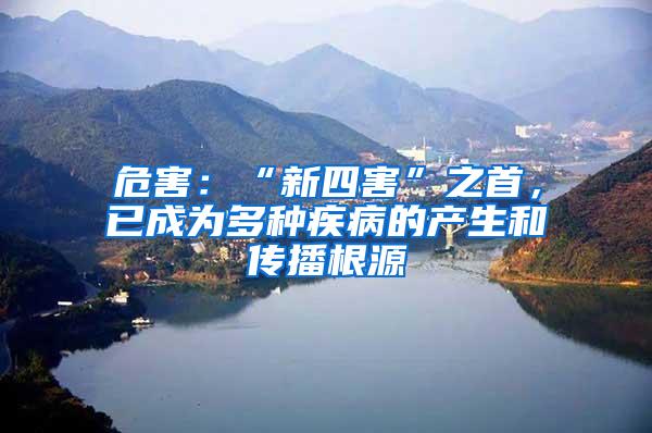 危害：“新四害”之首，已成為多種疾病的產(chǎn)生和傳播根源